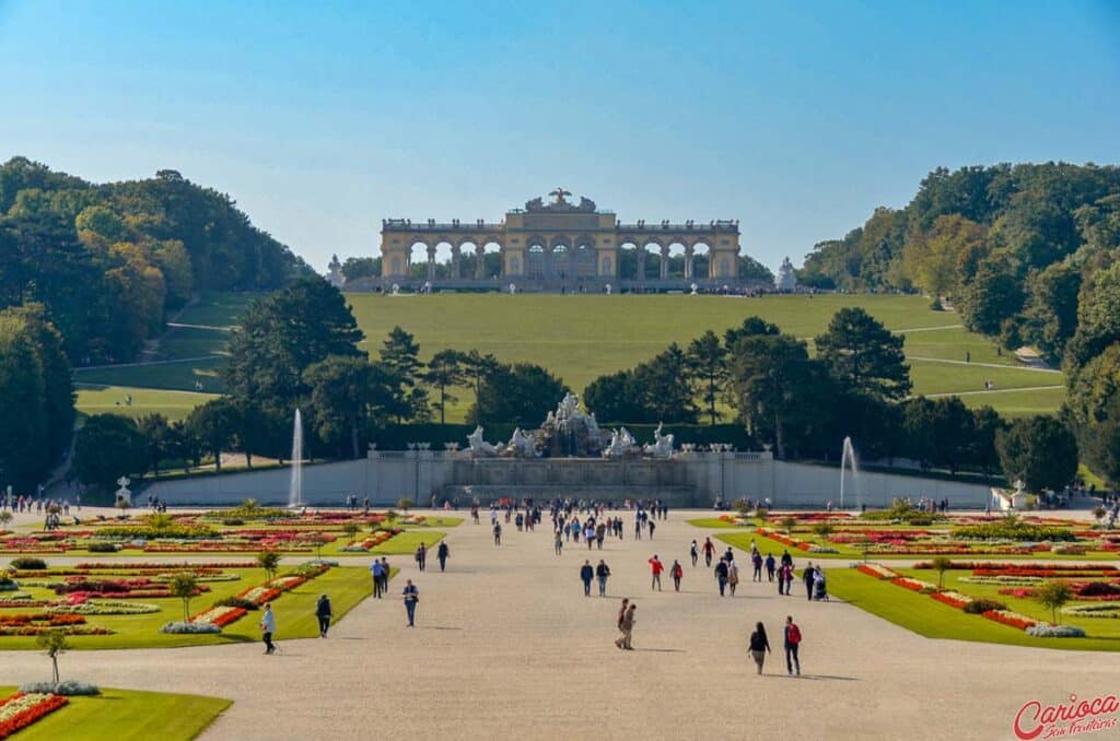 Jardins do Palácio de Schonbrunn