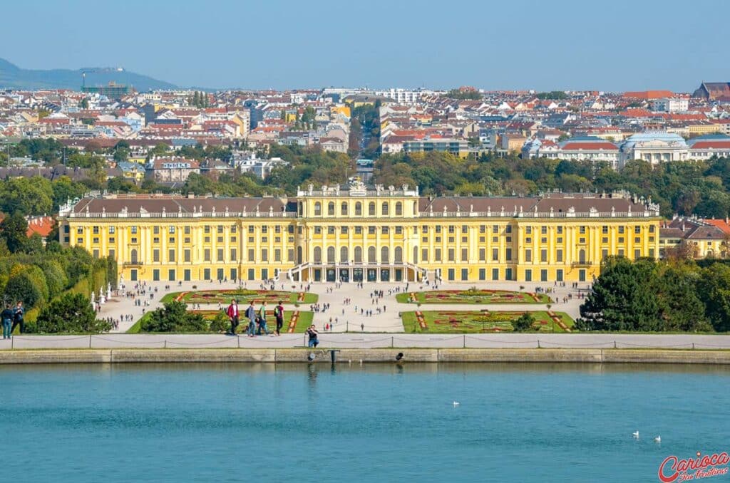 Palácio de Schonbrunn em Viena