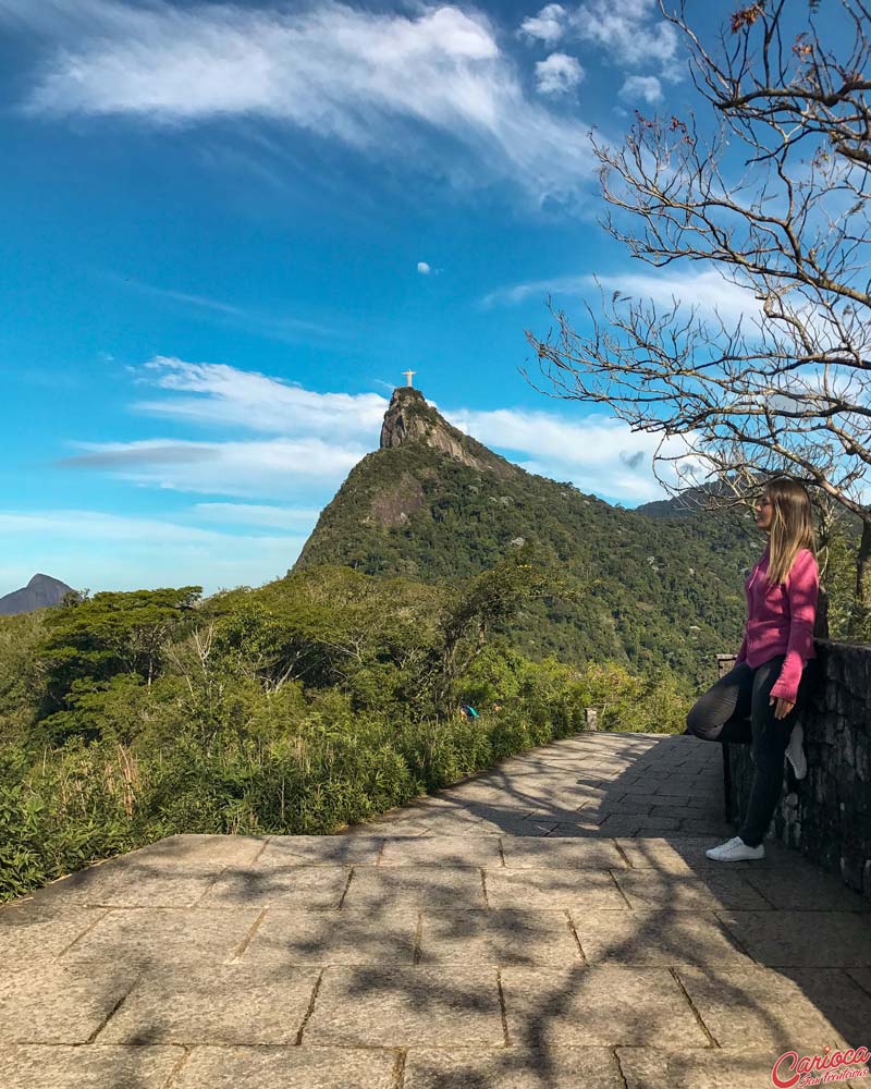 Vista para o Cristo Redentor