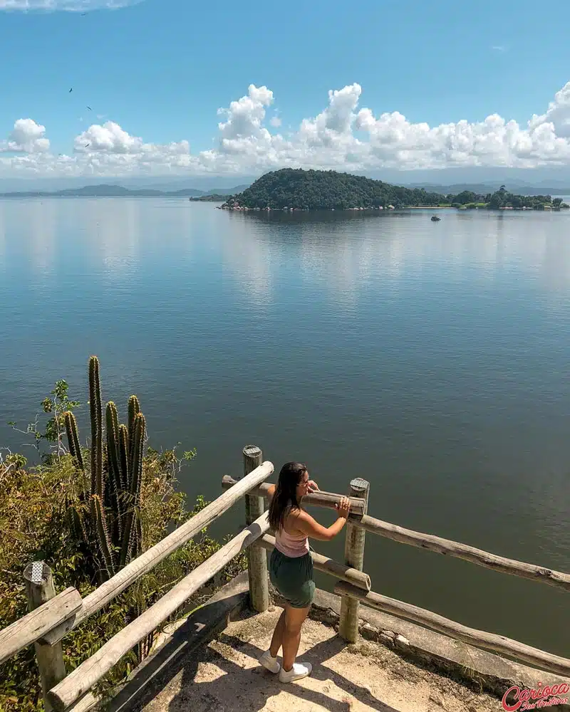 Mirante Boa Vista no Morro da Cruz na Ilha de Paquetá