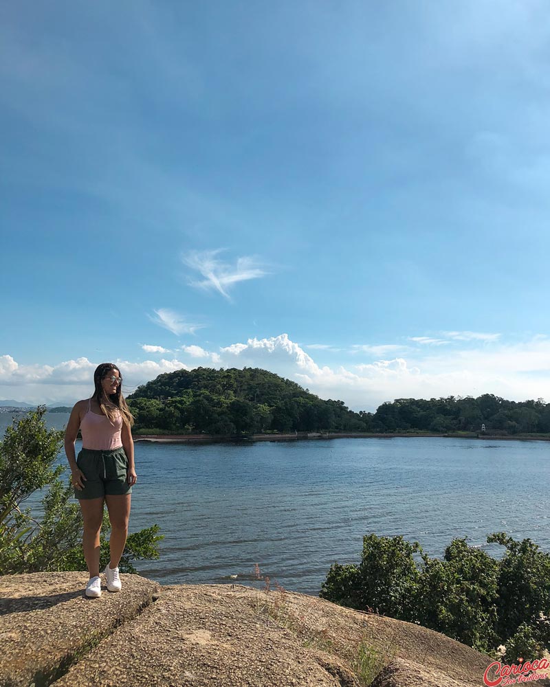 Pedra da Moreninha na Ilha de Paquetá