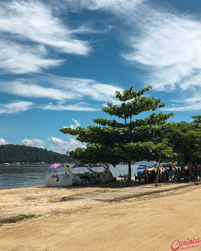 Praia de José Bonifácio na Ilha de Paquetá