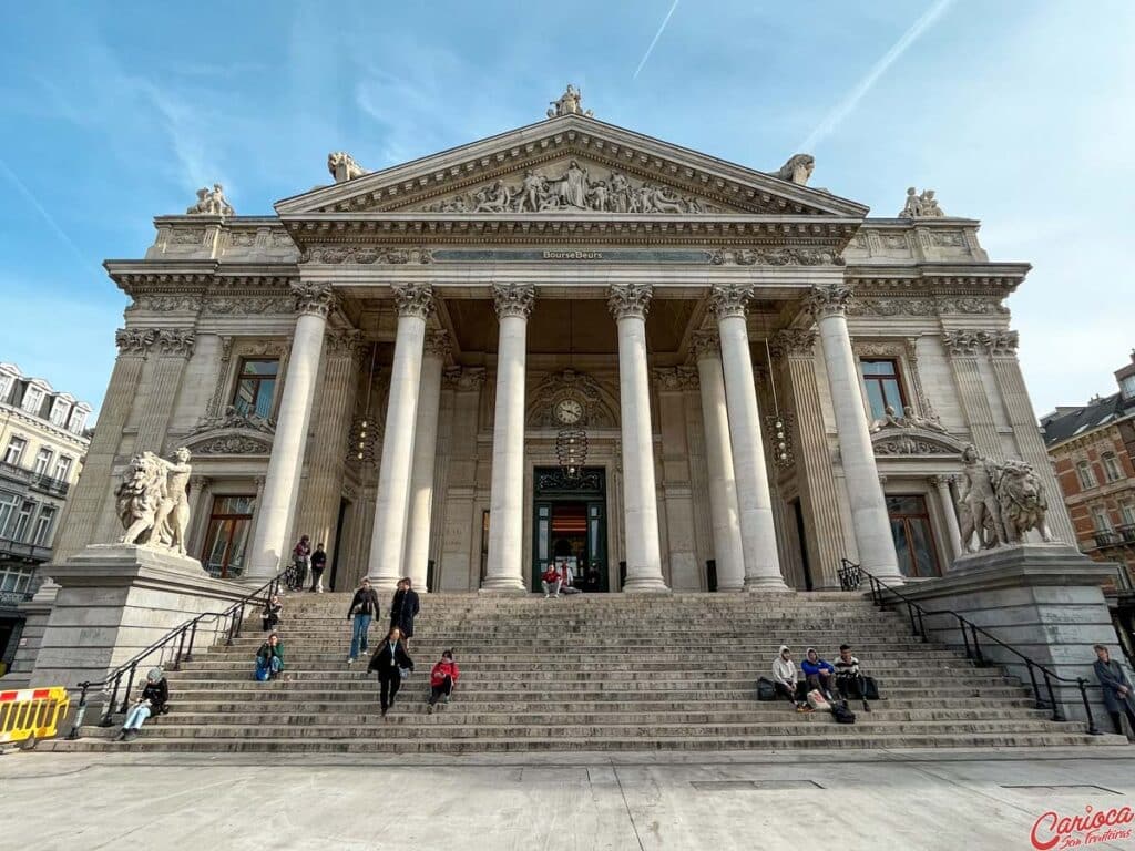 Palais de la Bourse em Bruxelas