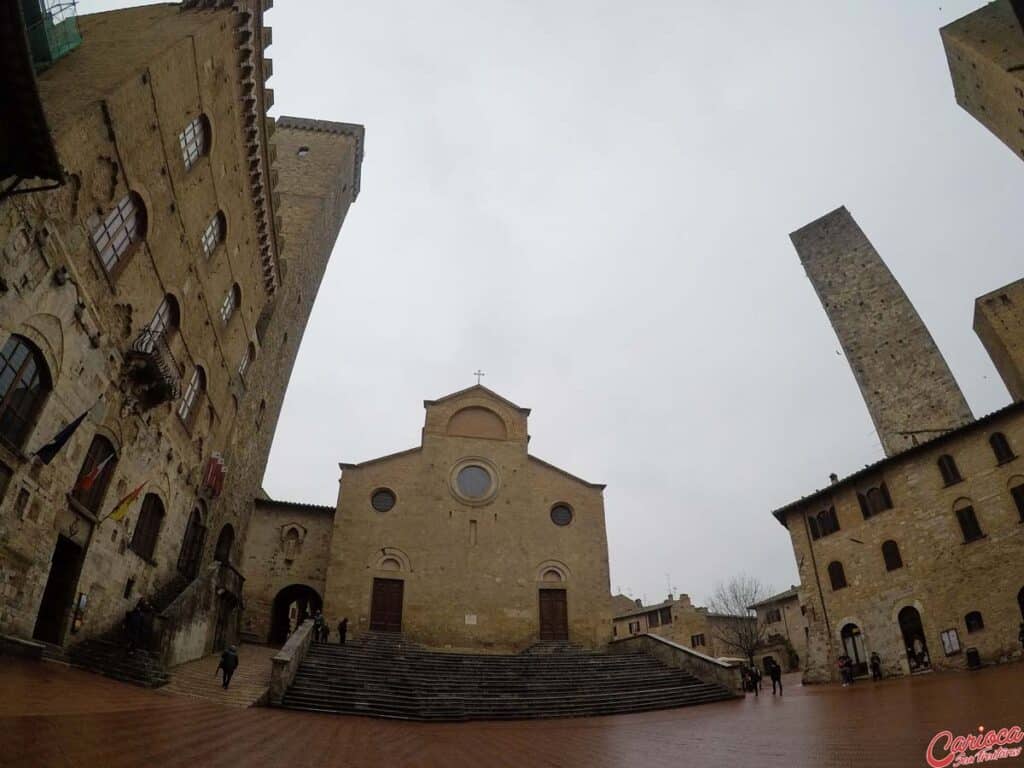 Piazza del Duomo e Duomo di San Gimignano