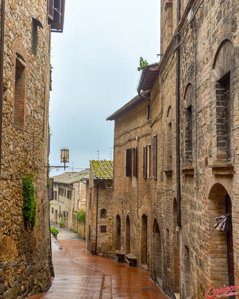 Ruas de San Gimignano