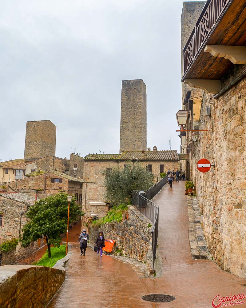 San Gimignano na Itália