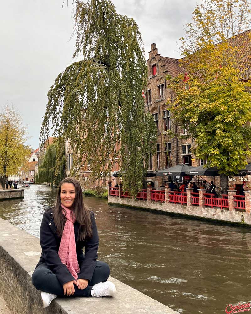 Canal Dijver em Bruges