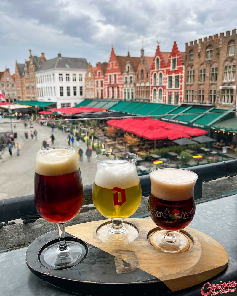 Duvelorium Grand Beer Café em Bruges
