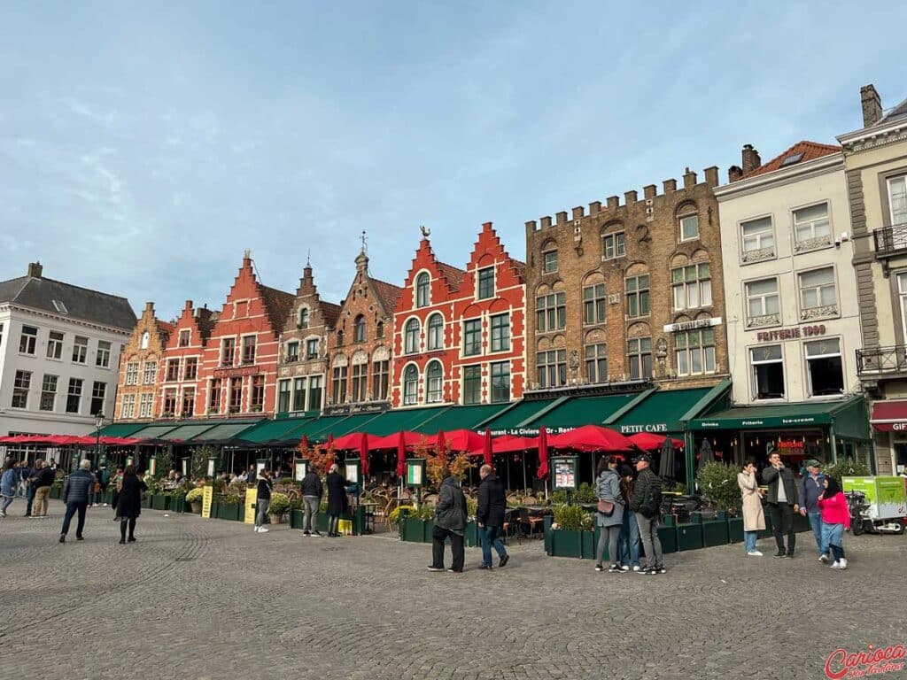 Grote Markt em Bruges