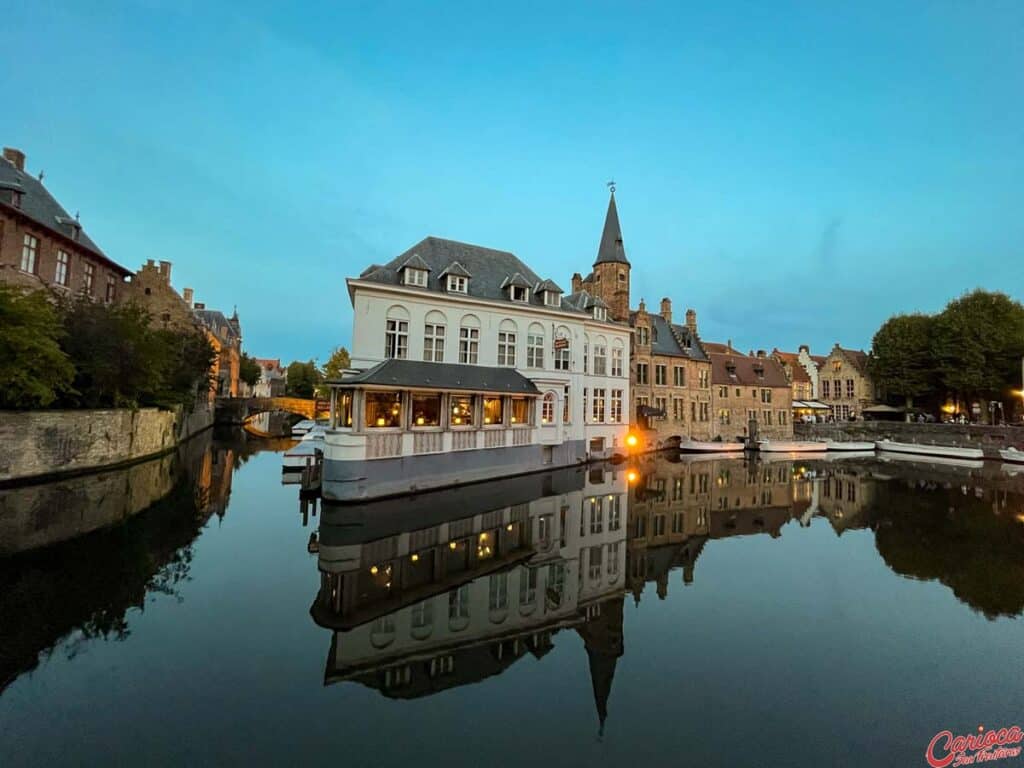 Bruges a noite