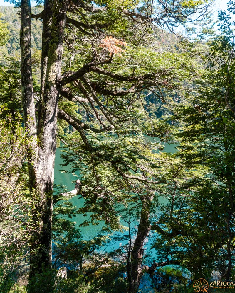 Lago Escondido na Rota dos 7 Lagos