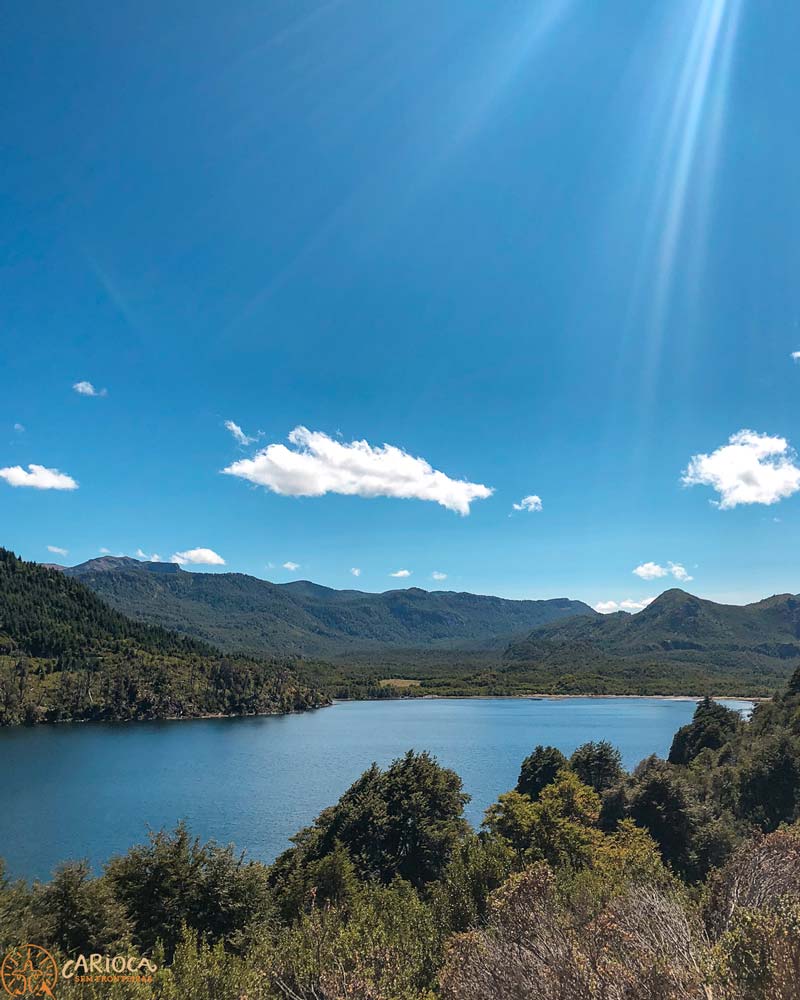 Lago Machónico na Argentina