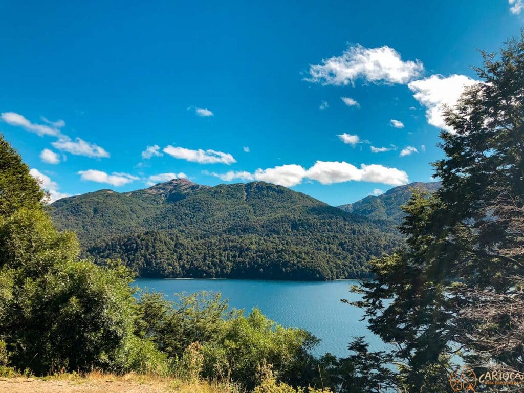 Lago Villarino na Argentina