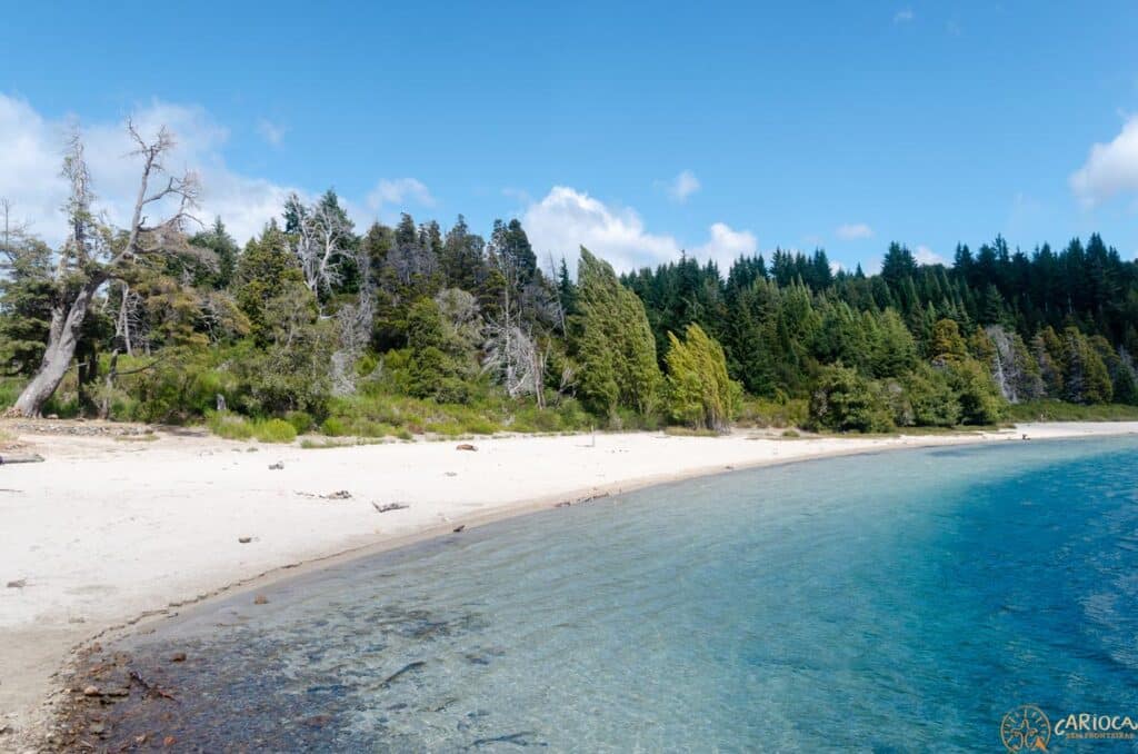 Playa del Toro na Isla Victoria em Bariloche