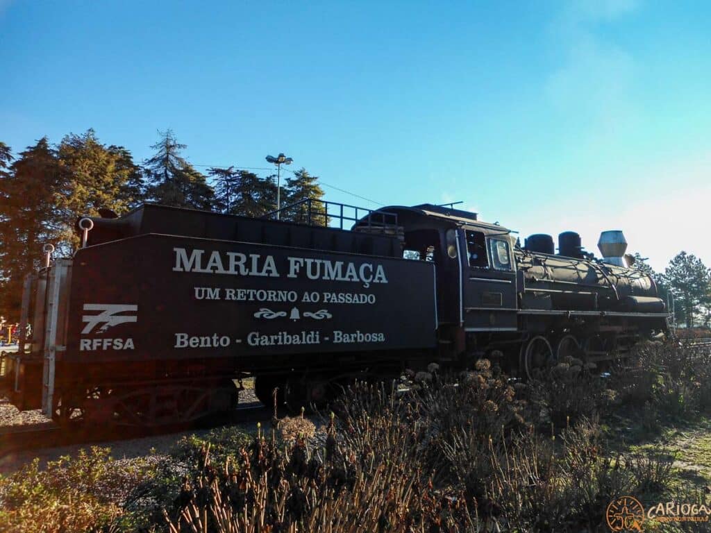 Maria fumaça em Gramado