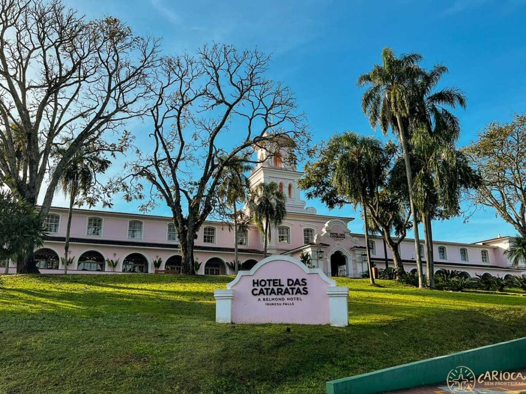 Fachada do Belmond Hotel das Cataratas
