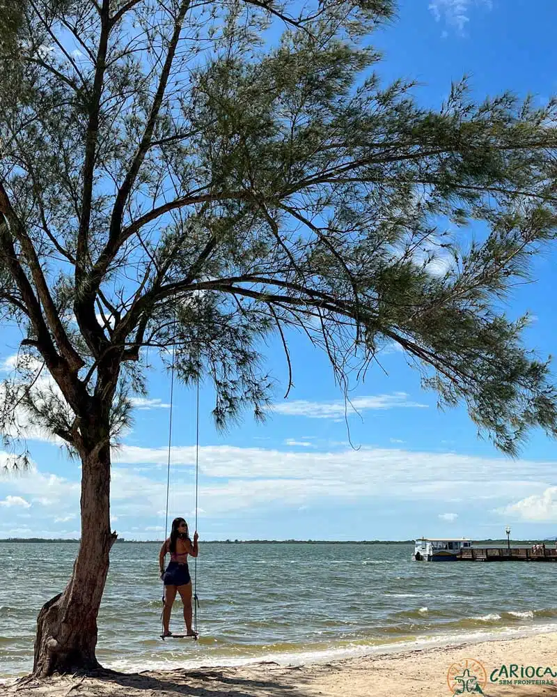 Lagoa de Araruama em Praia Seca