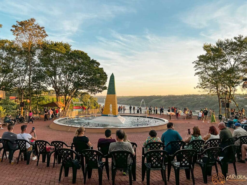 Marco das Três Fronteiras em Foz do Iguaçu