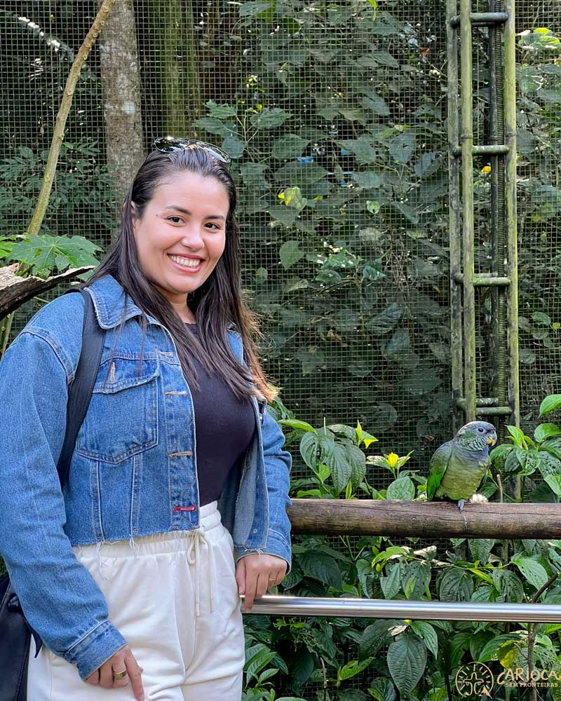 Parque das Aves em Foz do Iguaçu no Paraná